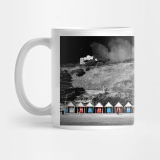 Bournemouth Beach Huts Dorset England Mug